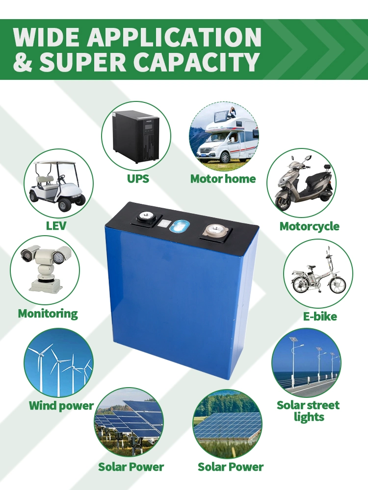 Solar Energy Electric Scooter Battery Li-ion Scooter Battery Prismatic Cell