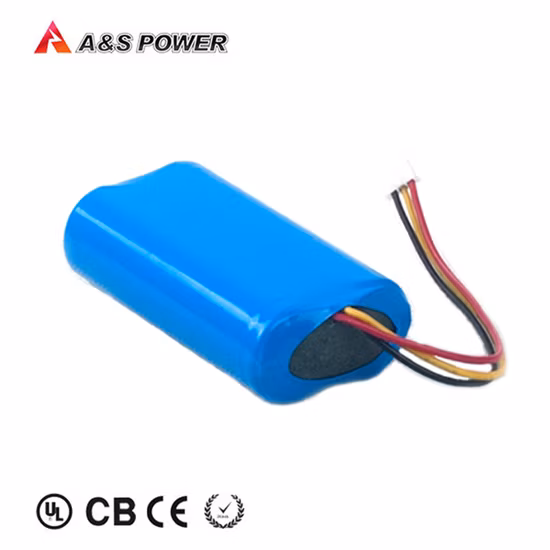 Wiederaufladbarer Li-Ionen-Akku, 18650-Batteriezelle, 7,4 V, 2600 mAh