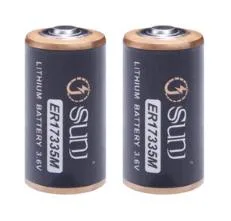 Sonderangebot 1700 mAh 3,6 V Lithium-Ionen-Akku für Spielzeug-Haushaltsgeräte Er17335m